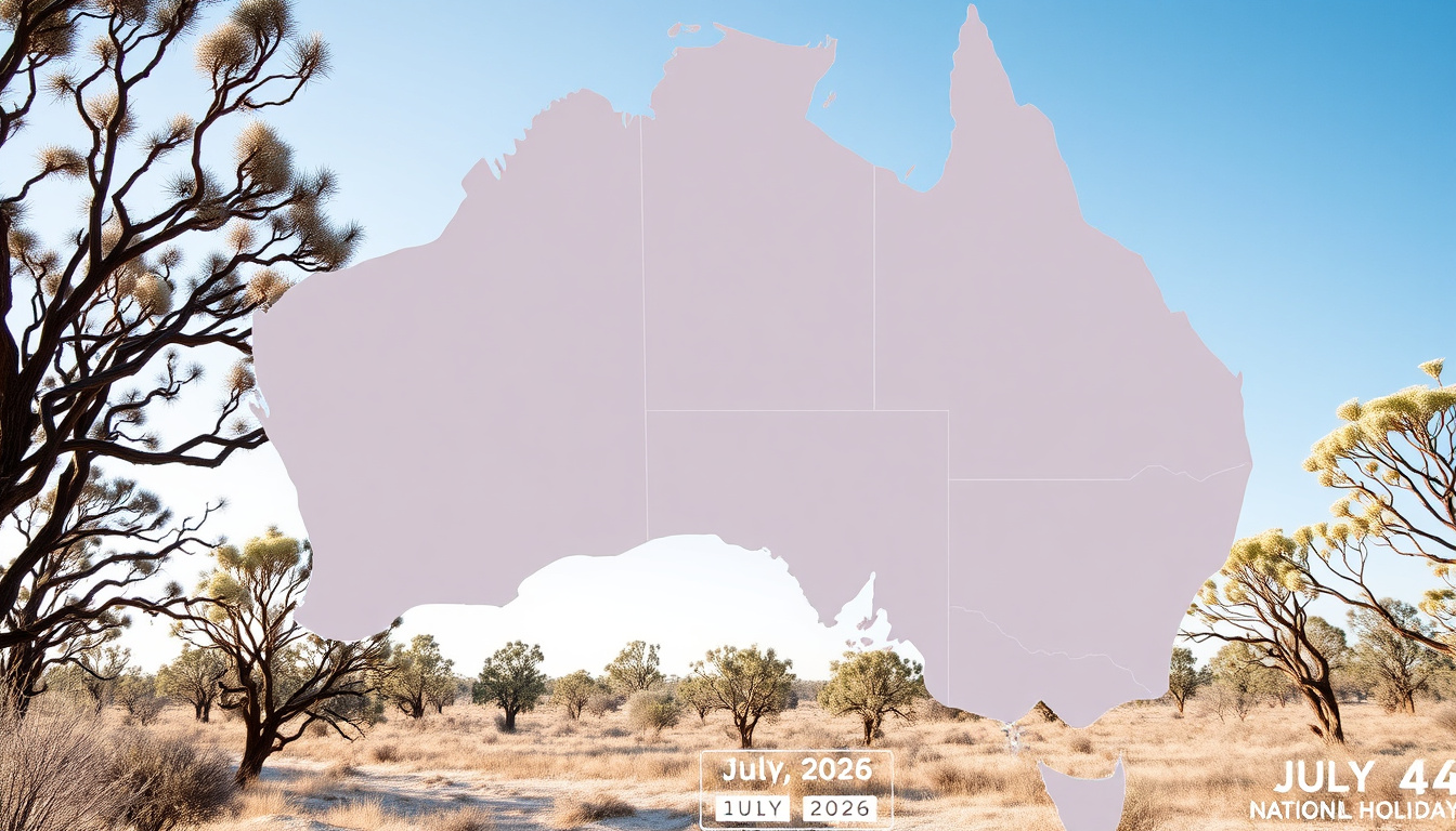 July School Holidays 2026 - Dates By Australian State - nzjournal.nz
